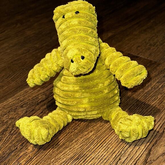 JELLYCAT Cordy Roy Green Alligator Plush 10" Soft Cozy Collectible - Picture 1 of 9